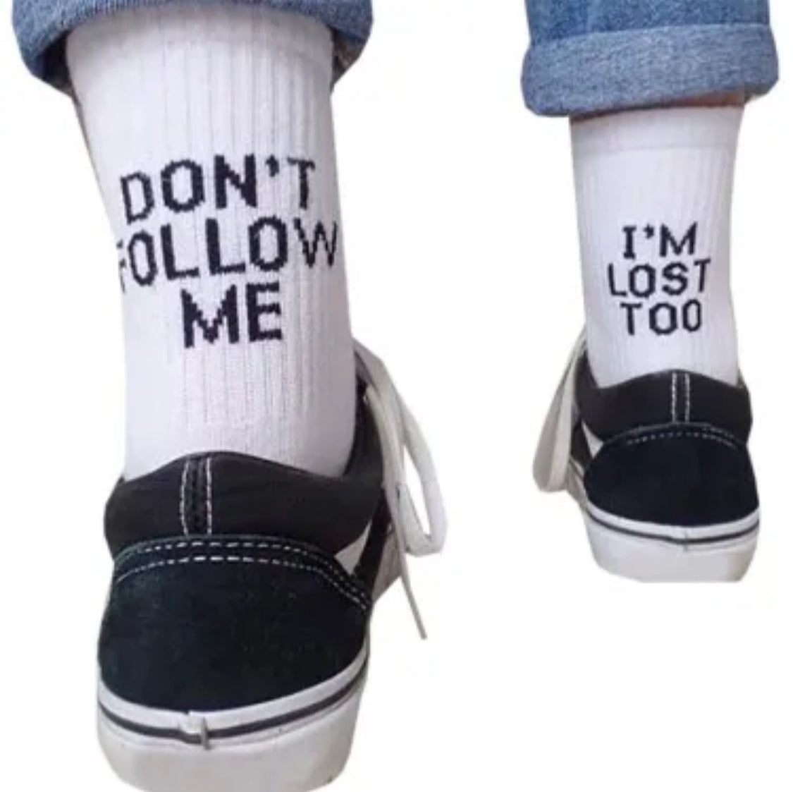 Don’t Follow Me Socks