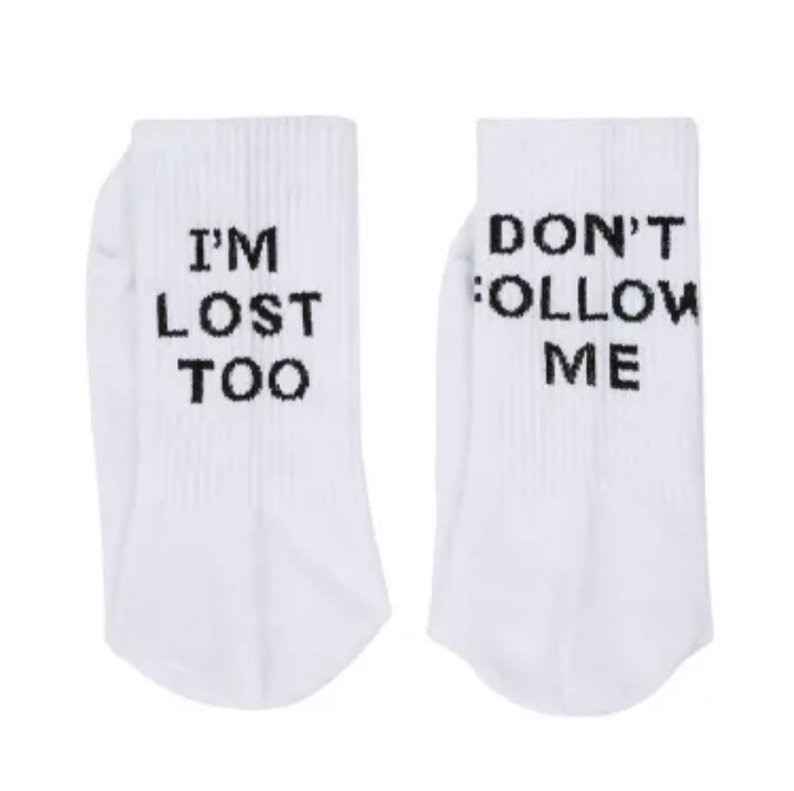 Don’t Follow Me Socks