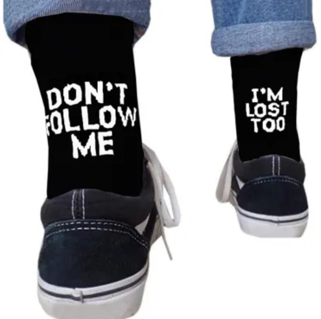 Don’t Follow Me Socks